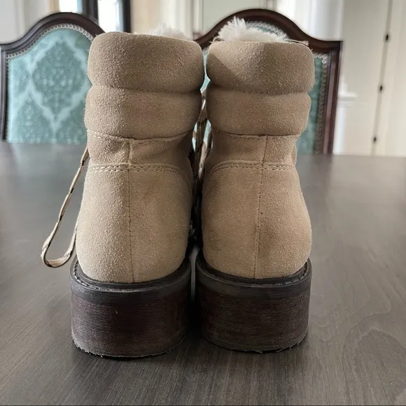 Sam Edelman Darrah beige ankle Boots booties