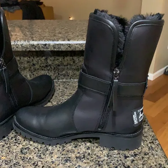 Sam Edelman faux fur lined boots