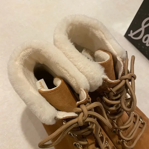 Sam Edelman Fran Faux Fur Trim Boots