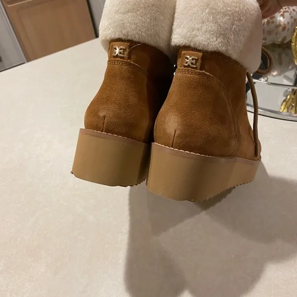 Sam Edelman Fran Faux Fur Trim Boots