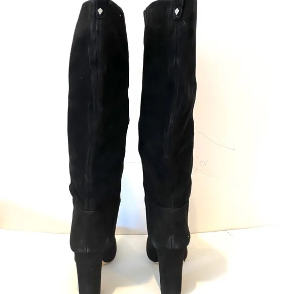 Sam Edelman Knee-High Block Heel Boots…
