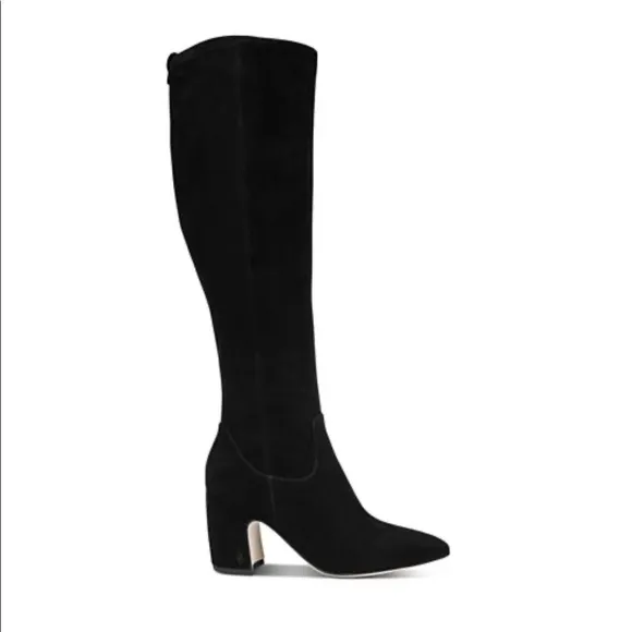 Sam Edelman Knee-High Block Heel Boots…