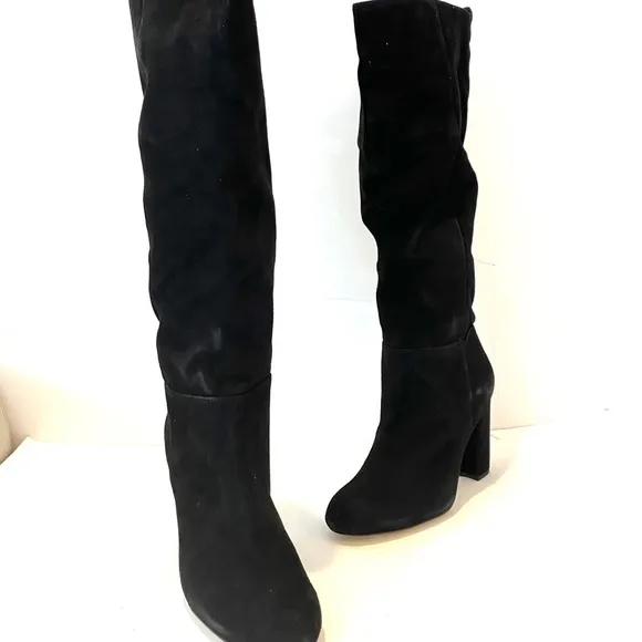 Sam Edelman Knee-High Block Heel Boots…