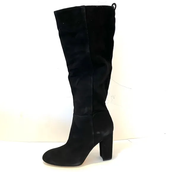 Sam Edelman Knee-High Block Heel Boots…