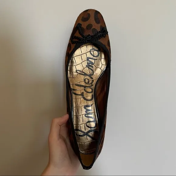 Sam Edelman Leopard Print Hope 211 Low Heeled Shoes