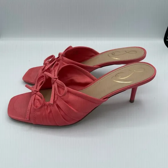 Sam Edelman Pia Sandal Heels in Pink, Size 8