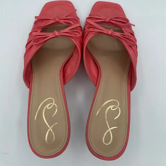 Sam Edelman Pia Sandal Heels in Pink, Size 8