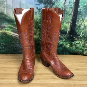 Sanders Cowboy Boots Hand Crafted in Mexico 9.5A