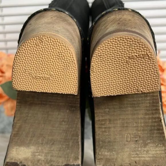Sandgrens Seattle Tall Clog Boots Size 40
