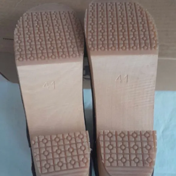 Sandgrens Swedish clog boots. Size 41 New in Box  Fudge Brown