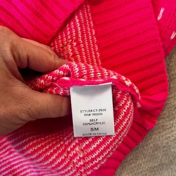 Sassy Shortcake Popstar Punch Sweater size S/M