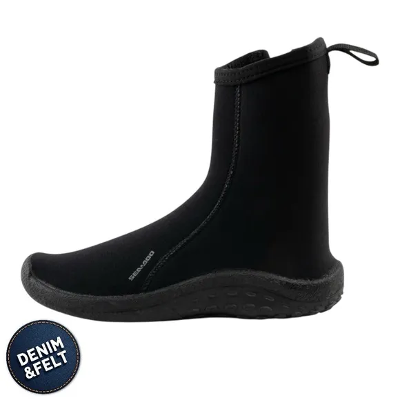Sea-Doo Unisex Black Neoprene Water Boots | NEW/NIB!!🌊