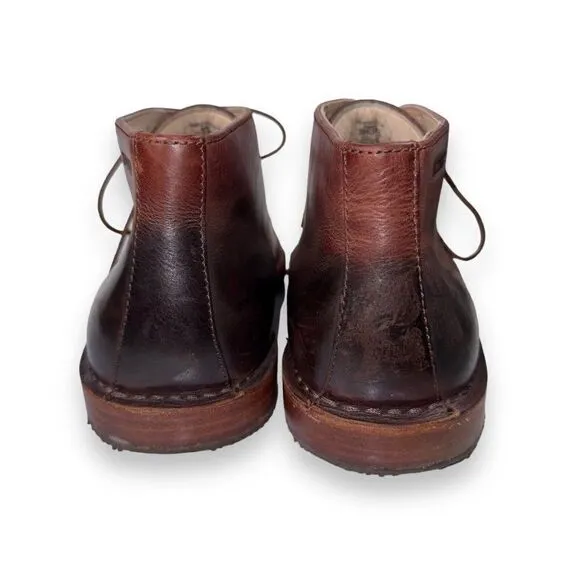 Sebago Tremont Smooth Leather Chukka Boots Brown B19610 Men's 10D