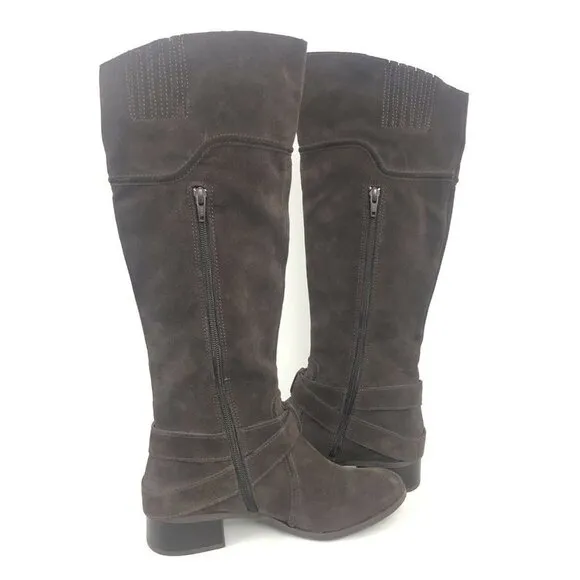 Seychelles Size 8 Brown Safari Suede Knee Boots