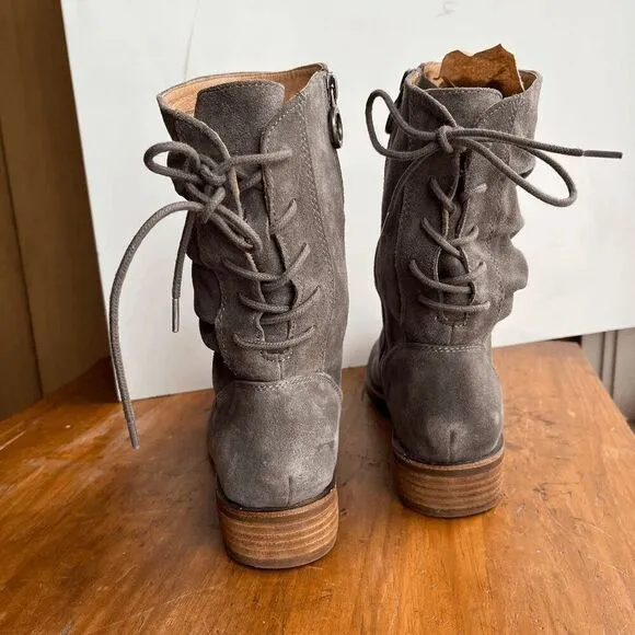 Söfft Sharnell Low Waterproof Suede Boots in Taupe Grey, Women’s 9