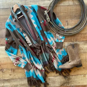 Sheridan Fringe Cardigan by TASHA POLIZZI⭐️BRAND NEW