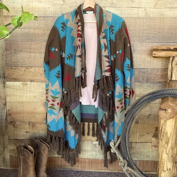 Sheridan Fringe Cardigan by TASHA POLIZZI⭐️BRAND NEW