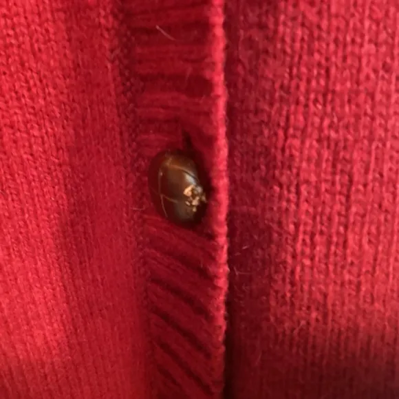Shetland Wool Long Cardigan Women’s Sweater by Orvis size small