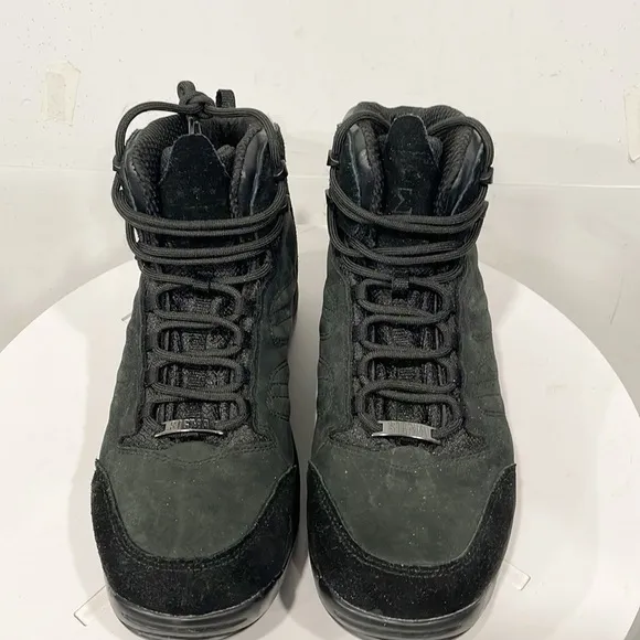 Sigma Men’s Genuine Leather Upper Work Boots Sz 8 Black Lace Up