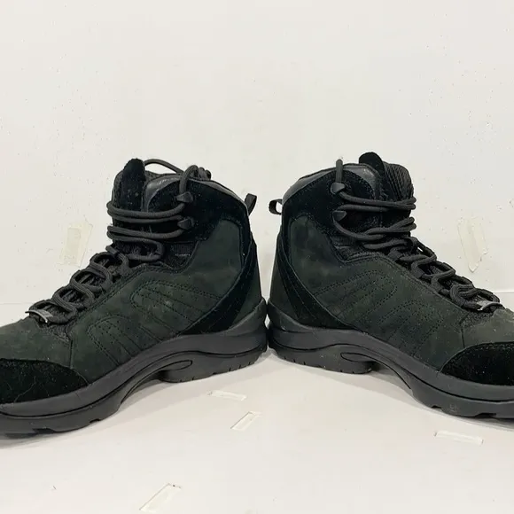 Sigma Men’s Genuine Leather Upper Work Boots Sz 8 Black Lace Up