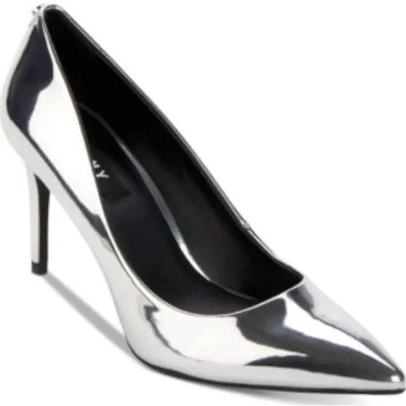 Silver Stiletto Heels new 3inch heels