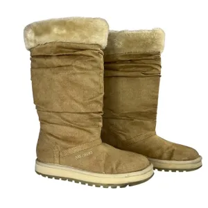 Skechers Australia Mid-Calf Faux Fur Lined Winter Boots Size 8