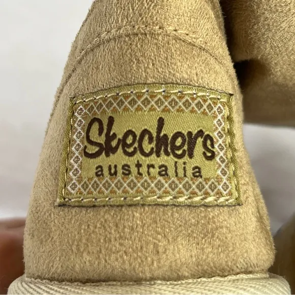 Skechers Australia Mid-Calf Faux Fur Lined Winter Boots Size 8