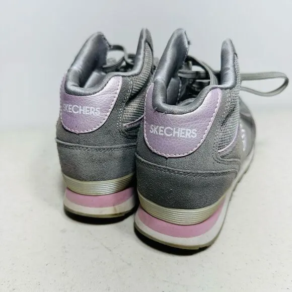 Skechers Women's  Hiking Boots 680 Gray Pink Size 7M