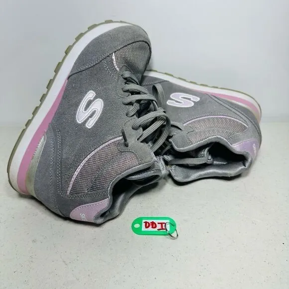 Skechers Women's  Hiking Boots 680 Gray Pink Size 7M