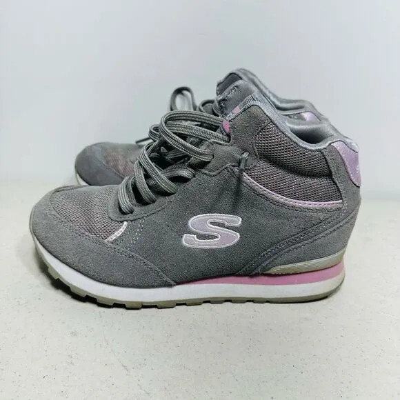 Skechers Women's  Hiking Boots 680 Gray Pink Size 7M