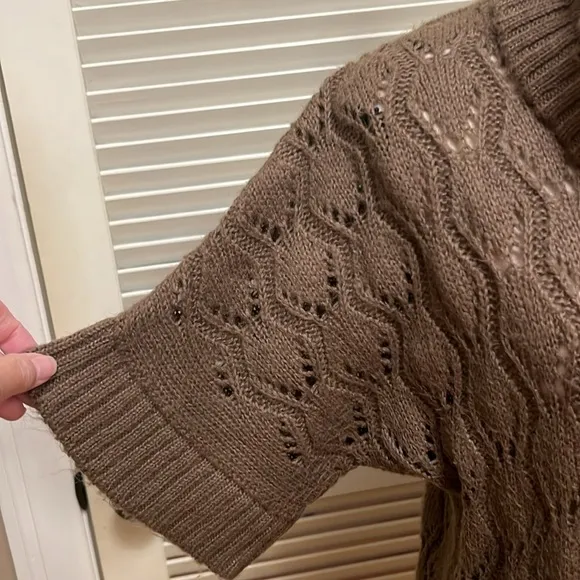 Soft Surroundings Sweater in Brown, Size Medium, EUC