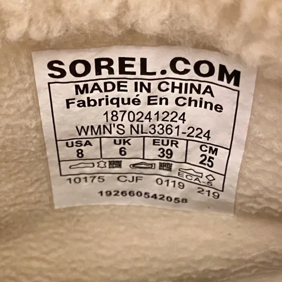 Sorel 8 Joan Of Arctic Wedge II Cozy Ankle Boots Brown Camel Color Suede