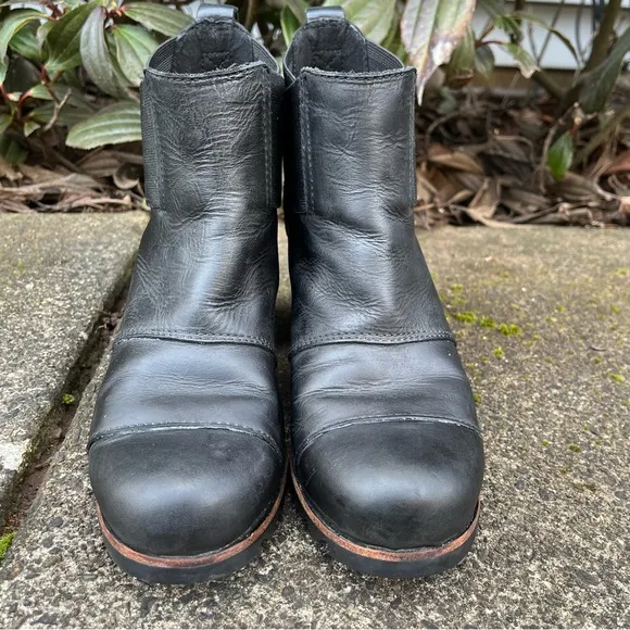 Sorel Addington Chelsea Boots Black Size 7.5
