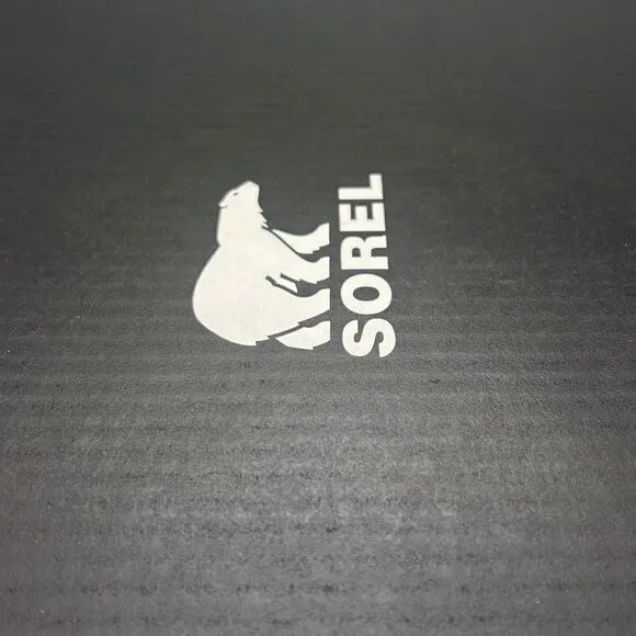 Sorel Brex Lace-Up Waterproof Bootie Heel Cozy Lace BLK Boots Women Size 9 NWB