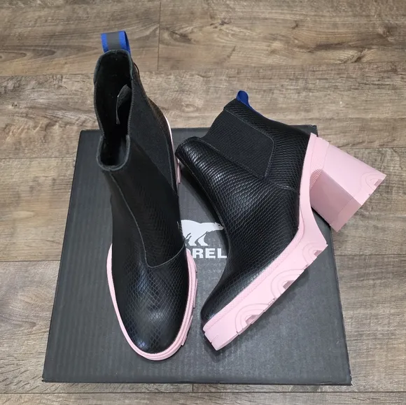 Sorel brex platform waterproof boots women's size 10