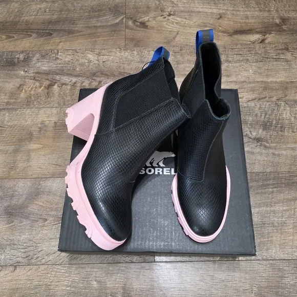 Sorel brex platform waterproof boots women's size 10