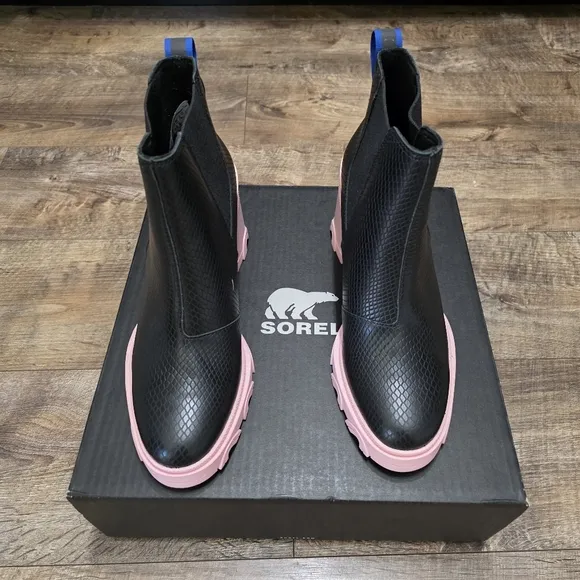 Sorel brex platform waterproof boots women's size 10