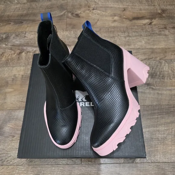 Sorel brex platform waterproof boots women's size 10