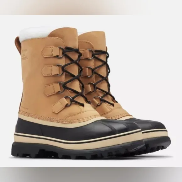 SOREL CARIBOU WATERPROOF WINTER BOOTS SIZE 4