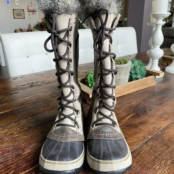 Sorel Cate The Great Faux Fur Waterproof Tall Snow Boots
