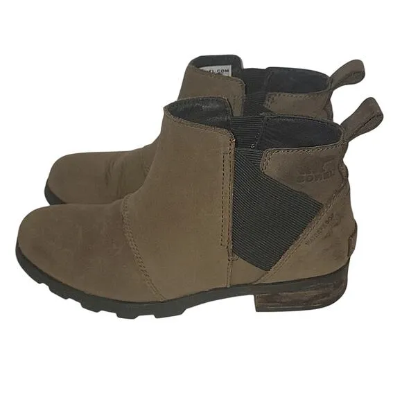 Sorel Emelie Chelsea Waterproof Boots, 6