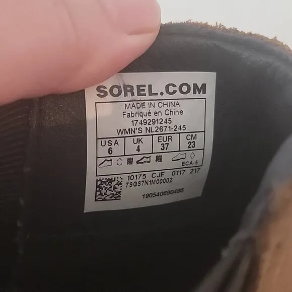 Sorel Emelie Chelsea Waterproof Boots, 6