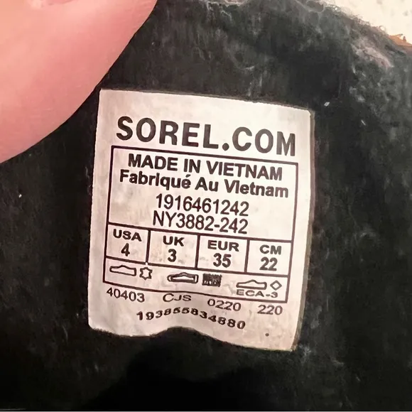 Sorel Emilie Short Lace Boots