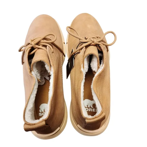 Sorel Explorer Drift Mens Tan Suede Boots Size 10.5 New