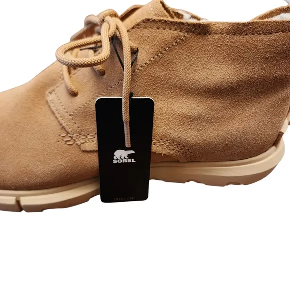 Sorel Explorer Drift Mens Tan Suede Boots Size 10.5 New