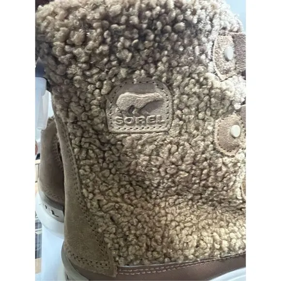 Sorel Explorer II Joan Cozy Delta Fawn Women's Size 9.5 Comfort Boots NWB