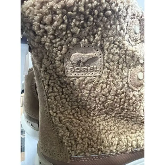 Sorel Explorer II Joan Cozy Delta Fawn Women's Size 9.5 Comfort Boots NWB
