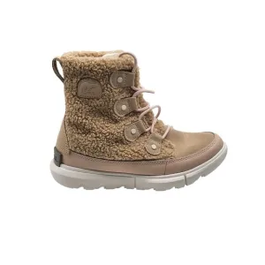 Sorel Explorer II Joan Cozy Size 6.5 Waterproof Womens Boots Nova Sand Sea Salt
