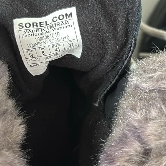 Sorel Explorer Joan Boots Size 10