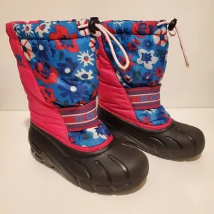 Sorel Floral Boots DIFFERENT SIZES Girl's Left 1 Right 2